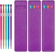 18 PCS That Purple Thang with Bags, Sewing Seam Presser Tool, Sewing Stiletto Tool for Sewing Craft Projects, Quilting Notions for Sewing Kit Projects Use (Colorful)