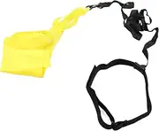 Swim Parachute Resistance Training Set, Swimming Strength Belt with Drag Parachute, Swim Resistance Equipment for Endurance Training, Sprint Training with Safety Buckle, 40cm