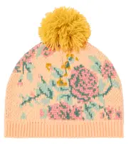 [Louise Misha] Louise Misha Alaska floral beanie III pink