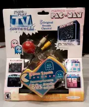JAKKS Pacific Namco 5 Original Arcade Classics With PAC-MAN Plug & Play TV Game