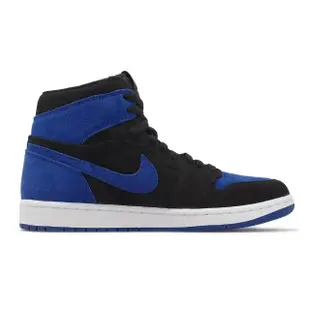 【NIKE 耐吉】Air Jordan 1 Retro High OG 男鞋 黑 皇家藍 高筒 AJ1 麂皮(DZ5485-042)