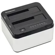 Dual Hard Drive Dock Station SATA to USB 3.0 Silver