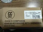 Cooks Companion Kabob Rotisserie With Skewers
