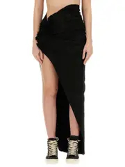 [Rick Owens x Drkshdw] Rick Owens x Drkshdw-Long Skirt-Donna L