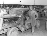 Wendell Scott began racing career driving homebuilt Modifieds such- Old Photo