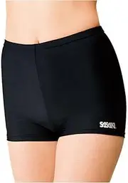 [Sasaki] SG-1241HL Women's Gymnastics & Rhythmic Gymnastics 1.5/4 Length Spats, Black (B)