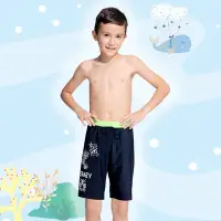 在飛比找Yahoo奇摩購物中心優惠-夏之戀 LOVETEEN KIDS男童七分泳褲K21810