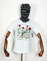 DGK Skateboards t-shirt Tee Stacks white IN S Dirty Ghetto Kids