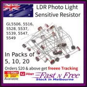 Photoresistor LDR CDS 5mm Light-Dependent Resistor Sensor Arduino