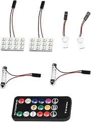 RGB Dome Lights for Car | LED Remote Control Dome Lights | Stylish Vehicle Supplies, Car Accessories for Daily Driving, Business Trip