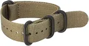 [Generic] Nylon Watchstrap 18/19/20/21/22/23/24/26mm Nylon Watch Bands Replacement Military Canvas One Piece Watchband