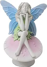 Spoontiques - Decorative Garden Statue - Colorful Home Décor for Indoor or Outdoor Use - Patio Decoration - Garden Accessory - Fairy Garden Statue