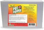 [The Environmental Factor] Pot Popper Organic Insect Control. Biological Pest Control with Slow-Release Nematodes for Fungus Gnats, Root Aphids & Western Flower Thrips in Containers - 50 Pouches