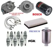 Tune Up Kit Filters Cap Wire Spark Plugs For GMC SAFARI V6 4.3L, VIN W 1992-1995