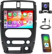 9'' Apple Carplay Android 13 GPS Head Unit Car Radio For Suzuki Jimny 2005-2018