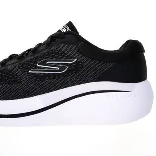 【SKECHERS】SKECHERS GO RUN MAX CUSHIONING ESSENTIAL-慢跑鞋/黑/女鞋-129252BKW/ US7/24CM