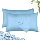 2-Sided 100% Bamboo Pillowcase Cooling&Breathable Pillow Case Protector 5 Sizes
