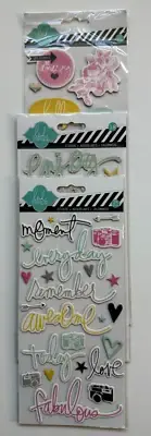 Heidi Swapp Hello Today Chipboard Stickers-Variations