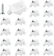 Pack of 150 Shelf Brackets 5 mm, Shelf Holder for IKEA Pax Shelf Brackets, 101558 Suitable as a Replacement Part Shelf Support for Wardrobe Shelf, for KOMPLEMENT (White)