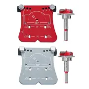 Aluminum Alloy Hinge Drilling Tool For Efficient Carpentry And Home Improvement