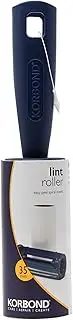 Korbond 5m Lint Roller - 35 Sticky Sheets - Lint Remover, Pet Hair Remover, Cat Hair Remover, Sticky Roller for Clothes - Compatible with Korbond Lint Roller Refills