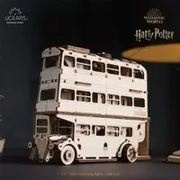 在飛比找特力屋線上購物優惠-Ugears木製組合模型 哈利波特｜騎士公車