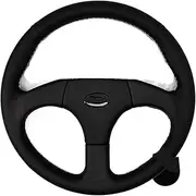 350mm Racing Drift Steering Wheel Black Gaming Sport Steering Wheel