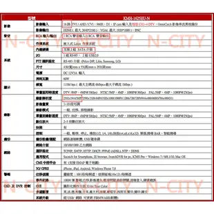 正台灣800萬可取最新4K  2160P 16路H.265+數位錄放影機(2個硬碟)KMH-1625EU-N