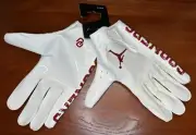 NEW Jordan Nike Vapor Jet 7.0 Football Gloves Oklahoma Sooners Team Issue 3XL