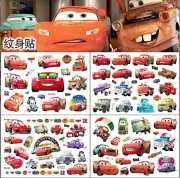 Cars Lightning McQueen Kids Temporary Tattoo Sticker Party Lolly Loot Bag