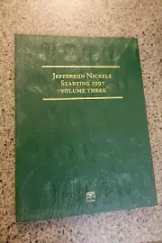 Littleton Coin Folder NO COINS Jefferson NIckels Starting 1997, Vol 3