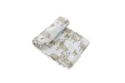 Little Unicorn: Single Cotton Muslin Swaddle - Llama