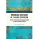 Becoming Somebody in Teacher Education: Person, Profession and Organization in a Global Southern Context