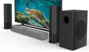 Sound Bars for Smart TV with Subwoofer, Soundbar with Optical/ARC/AUX and Blueto