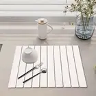 Diatomaceous Earth Mat Drawer-friendly Dish Eco-friendly Drying for Kitchen