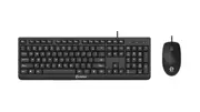 Shintaro Wired Keyboard & Mouse combo with USB Dongle USB 2.0 SH-KBM-02