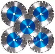5PK-16" ALL CUT PRO Diamond Saw Blade- Concrete Brick Block LimeStone Rebar-Best