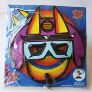 VINTAGE 80'S SPACEMAN PAPER MASK SPACE ROBOT KRONOS HALLOWEEN GREEK TAIWAN NEW 3