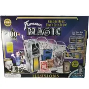 Illusions 100 Amazing Magic Tricks Set by Fantasma Houdini 2016 New Open Box