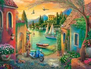 Ravensburger - European Villa Views Large Format Puzzle 750pc