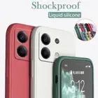 For Xiaomi Redmi 13C Note 13 Pro+/12 Pro+ Liquid Silicone Soft Phone Case Cover