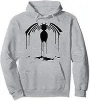 [Marvel] Venom Symbiote Dripping Alien Organism Logo Pullover Hoodie