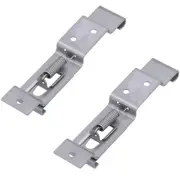 Trailer Number Plate Clips / Holder Spring Loaded Stainless Steel PAIR TR112