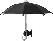 Jlobnyiun Mobile Phone Parasol - Sun Protection Mobile Phone Holder Umbrella with Stand | Anti-Glare Mobile Phone Protection Foldable Smartphones Shade for Outdoor &