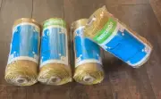 (4) MACRAME TWINE CORD 100% POLYPROPYLENE HERCULON NO. 48, 500’, 3MM, GOLD COLOR