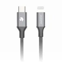 在飛比找Yahoo奇摩購物中心優惠-JTL USB-C to Lightning 鋁合金抗拉扯P