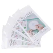 16 Pcs Transfer Paper Water-soluble Film Dissolvable Embroidery Stabilizer