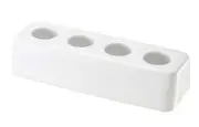 Yamazaki tooth brush stand Tooth brush stand plane Square white 2612
