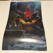 New Sealed Super Mario 3D World Bowser Fury Poster Nintendo