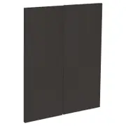 Kaboodle Grey Spice Modern Corner Wall Cabinet Doors - 2 Pack